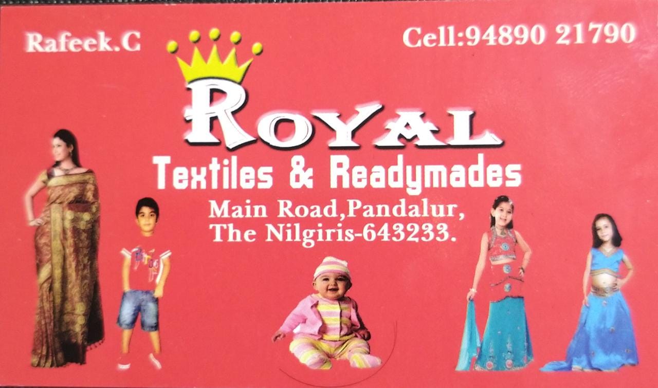 ROYAL TEXTILES & READYMADES PANDALUR